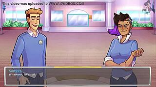 play sinfully fun games in overwatch academy.