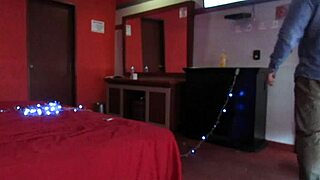 he begs me to take him while she's at the store