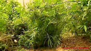 Horny black teen can't wait for big black cock pounding