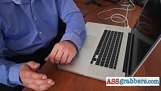 Explosive Gay Hardcore Sex In Office After Donuts!