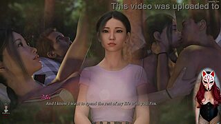 dreamland ep 13, fishnets and corset, ain’t this the hottest game costume?