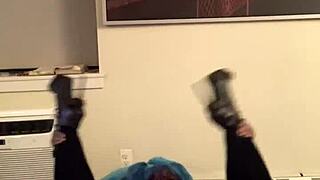 Halloween Cosplay Hazelnutxxx Blue Hair Wants Favorite Secret Shaved Pussy