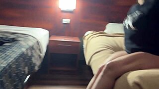 Creamy wet sex with my wife after dancing