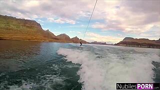 Beautiful friends have sex on a yacht and give a public orgy show S1/E3