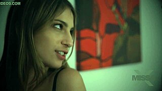 intense sucking and teasing in stockings leads to creampie with big cock