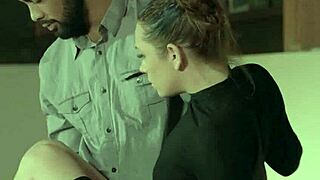 Yo, check Kassondra Raine with Stallion in black babe action