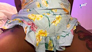 Stepmother casually helps stepson with erection, gets creampied in surprise.