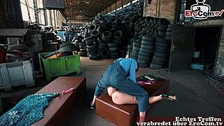 Chubby German Amateur Milf Gets Gangbanged Hard