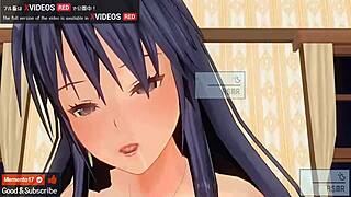 Uncensored hentai anime with beautiful sister in slow sex ASMR