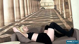 Wow! Can Blonde Kate Handle More of His Hard Cock?