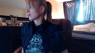 Sandi Smoking Cigarettes