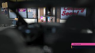 Teacher With Big Tits And Ass In Summer Heat