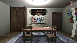 Holy! Hentai Teen Squirts from Huge Cock in Game