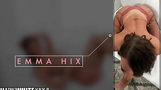 emma hix in bent over threesome deepthroat 😈