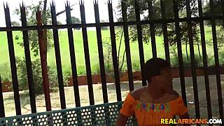 Who picked up this cute petite African babe?