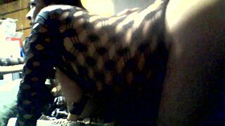 Young Chubby Navajo Tiff Bent Over In Lingerie For Doggystyle