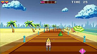 Roller Babe Hentai Game Pornplay Ep 2 Outdoor Bdsm with Muscular Guys