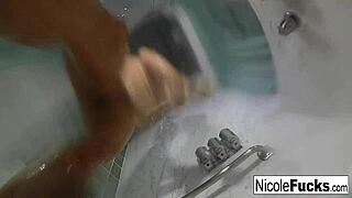 nicole aniston masturbates under hot water