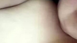 Horny BBW MILF shows off her big tits and wet vagina on video call, teasing me suggestively