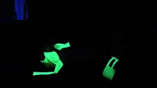 i experience dayanara's black light fetish sex in pov