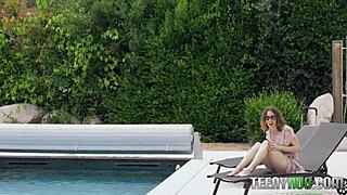 Petite Arden's Intense POV Blowjob