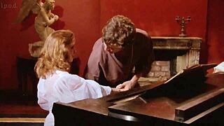 Curious about vintage sex with redhead Jacqueline's hairy charm?