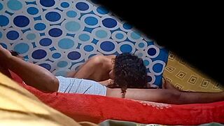 Spy Cam Catches Colombian Tenant Alexia in Her Bedroom Action