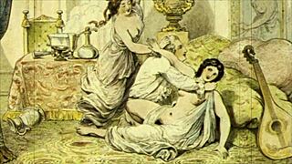Erotic cartoons and hentai from the good old days.