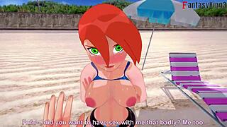 Grown gwen tennyson in bikini sex on the beach 3 ben10 watch the full and fpov fantasyking3