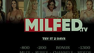 busty mom in law begs for anal and drains stepson's load