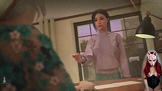 dreamland ep 13, fishnets and corset, ain’t this the hottest game costume?