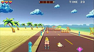 Roller Babe Hentai Game Pornplay Ep 2 Outdoor Bdsm with Muscular Guys