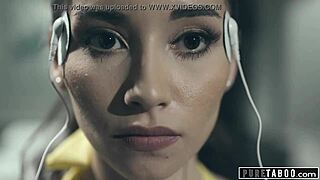 Young housewife submits to intense physical exam