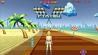 Roller Babe Hentai Game Pornplay Ep 2 Outdoor Bdsm with Muscular Guys