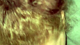 Watch this milf swallow cum after a big cock blowjob?