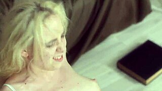 Roughly pounded stepsister bounces hard on cock in wild cowgirl ride