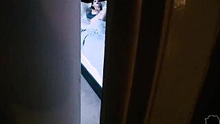 Goth stepsister’s voyeur series with oral and masturbation scenes