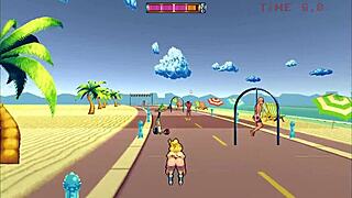 Roller Babe Hentai Game Pornplay Ep 2 Outdoor Bdsm with Muscular Guys