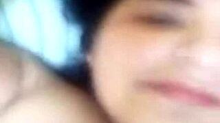 Horny BBW MILF shows off her big tits and wet vagina on video call, teasing me suggestively