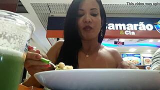 i gave it to my friend's brother at the mall