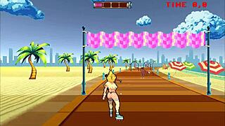 Roller Babe Hentai Game Pornplay Ep 2 Outdoor Bdsm with Muscular Guys