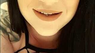 up close pov with harmony reigns, staring into blue eyes, hearing british accent