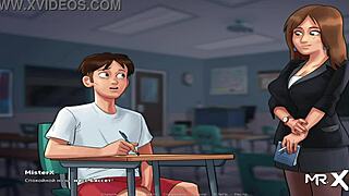 summertime saga episode 1 35 - teaching french with explicit lessons in hentai style