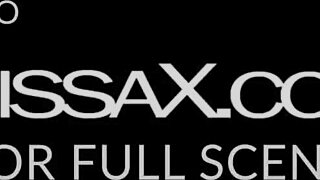 intense sucking and teasing in stockings leads to creampie with big cock