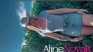 loira gostosa visita plantacao de milho