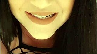 up close pov with harmony reigns, staring into blue eyes, hearing british accent