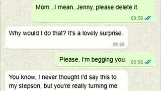 i accidentally sent stepmom a dick pic on whatsapp... her reaction shocked me!