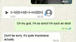 i accidentally sent stepmom a dick pic on whatsapp... her reaction shocked me!