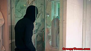 19yo babe caught by horny stalker and fucked hard in rough doggystyle domination