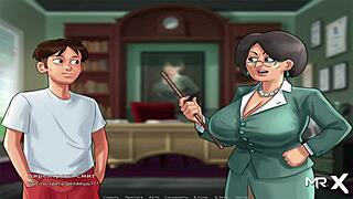 summertime saga episode 1 35 - teaching french with explicit lessons in hentai style